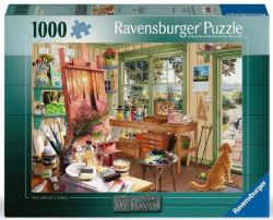 RAVENSBURGER CASSE-TÊTE 1000 PIÈCES - L'ATELIER DE L'ARTISTE #12001100
